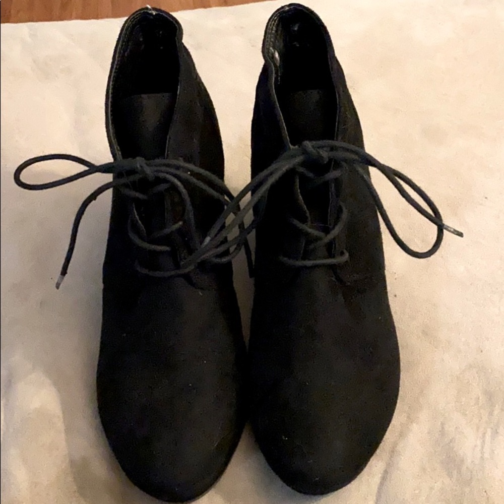Black booties
